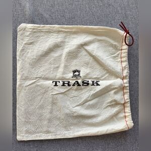 TRASK Cream Drawstring Dust Bag